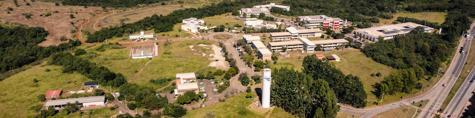 Vista aérea da UFSCar Campus Sorocaba