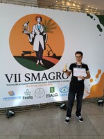 Discente do PPGBMA é premiado na categoria poster no VII Simpósio de Microbiologia Agrícola